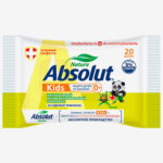 Салфетки влажные Absolut KIDS череда антибактериальные 20шт