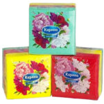 Салфетка Карина Цветная 100шт