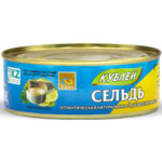 Сельдь Кублей бланширов. в масле 240гр