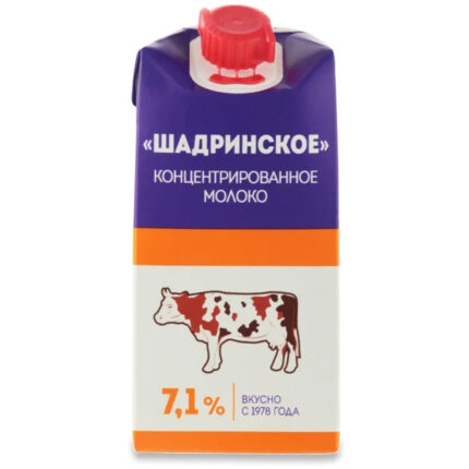 Молоко Шадринское Концентрированное 7,1% 300мл