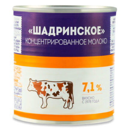 Молоко Шадринское Концентрированное 7,1% 300мл