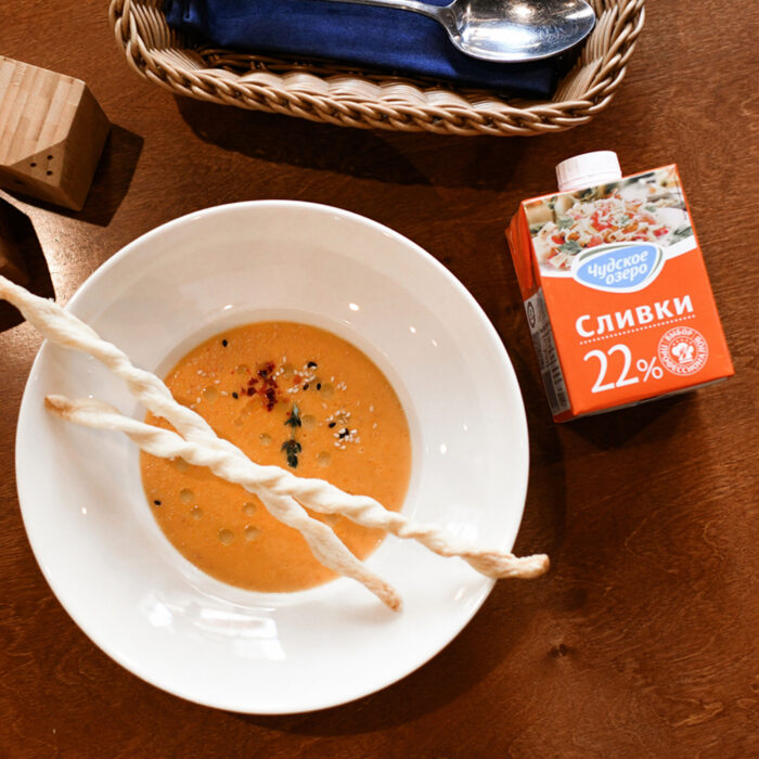 Сливки Чудское озеро ультрапастеризованные 22% 500мл — изображение 2