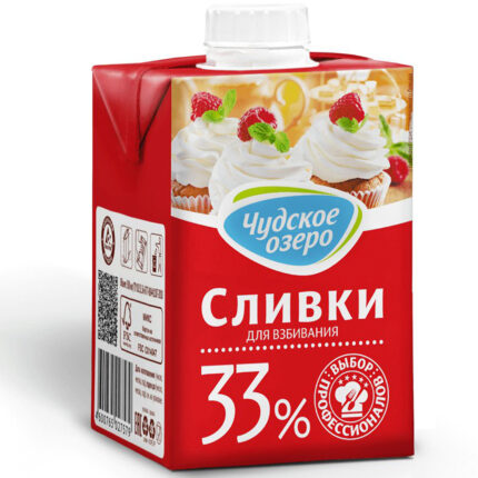 Сливки Чудское озеро ультрапастеризованные 11% 500мл