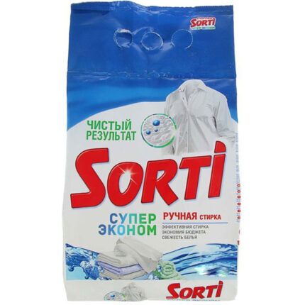 Стиральный порошок Сорти СуперЭконом Ручная 20кг