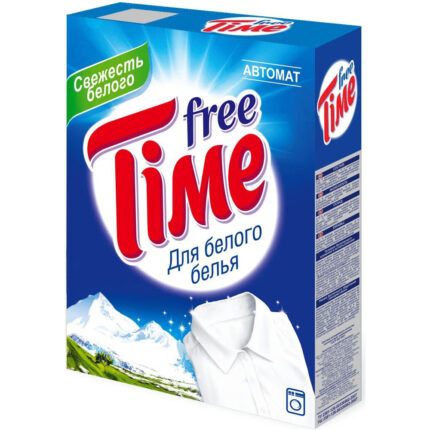 Стиральный порошок Free Time Для белого белья Автомат 350гр