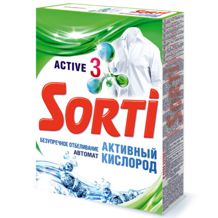 Стиральный порошок Сорти Автомат Активный кислород 350гр