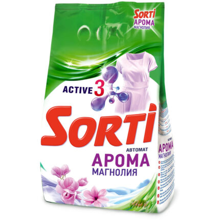 Стиральный порошок Сорти Автомат Арома магнолия 6кг