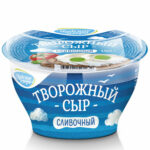 Сыр творожный Чудское озеро сливочный 60% 150г