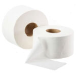 Туалетная бумага Джамбо белая (150м) 12шт