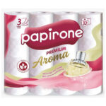 Туалетная бумага Papirone Арома 3-х слойная 32шт
