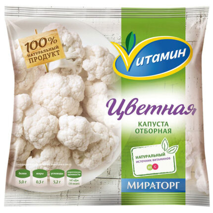 Цветная капуста Vитамин с/м 400гр