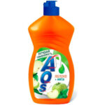 Моющее средство AOS Яблоко+Мята 450мл