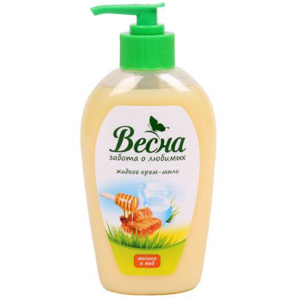 Жидкое мыло Весна молоко и мед 280мл