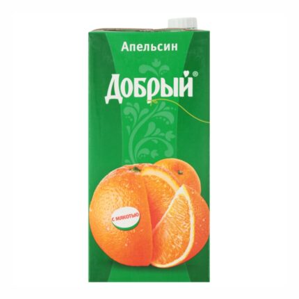 Нектар Добрый Апельсиновый 50% 2л