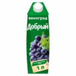 Сок Добрый Виноград 50% 1л