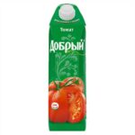Сок Добрый Томатный сок 100% 1л