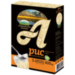 Рис длинозерный обработанный паром в пакетах для варки 400гр