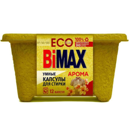 Капсулы для стирки BiMax Арома (картон) 12шт
