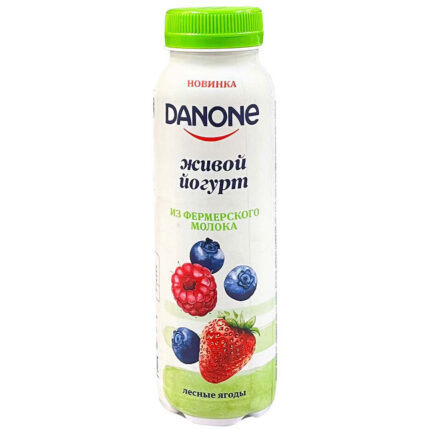 Йогурт Питевой Danone Лесные ягоды 270гр