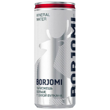 Минеральная вода Боржоми Юбилейный ж/б 0,33л