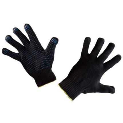 Перчатки х/б черные Ливия 10