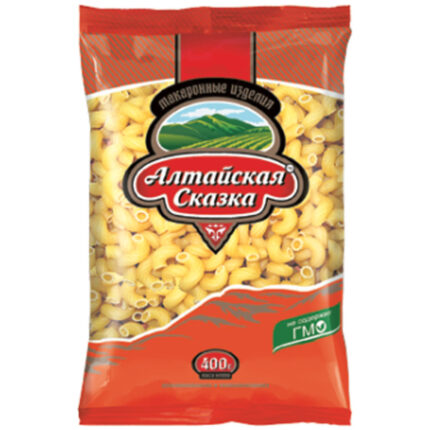 Макаронные изделия Рожки витые 400гр