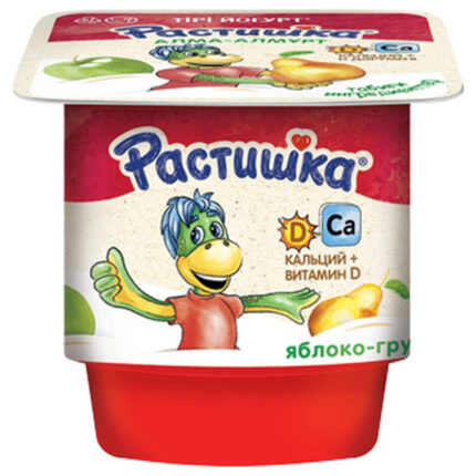 Йогурт Растишка Яблоко Груша 4*100гр