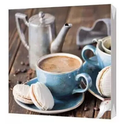 Салфетки трехслойные Кофейное утро 33*33 20шт