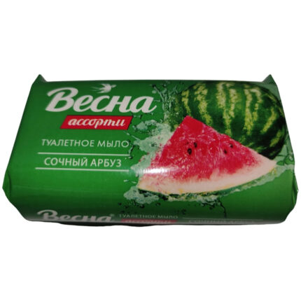 Мыло туалетное Весна Арбуз 90гр
