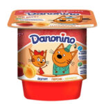 Йогурт Данонино Персик-Абрикос 100гр