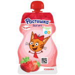 Йогурт Растишка Клубника дой-пакет 70гр