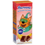 Коктейль молочный Растишка ультрапастеризованный шоколадный банан 2% 210мл