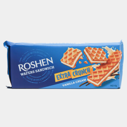 Вафли Wafers Sandwich Crunch ваниль 142гр