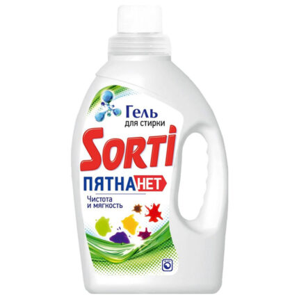 Гель для стирки Sorti Пятна Нет 1.2кг