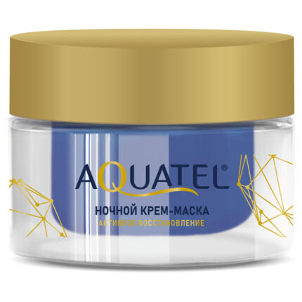 Крем-маска для лица Aquatel Активное восстановление банка 50мл