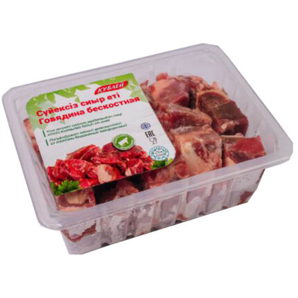 Говядина Кублей мелкокусковая п/ф бескостный зам