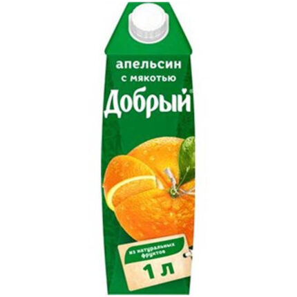 Напиток Добрый из Апельсина с мякотью 0,9л