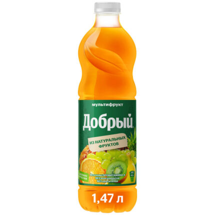Сок Добрый Мультифрут (из смеси фруктов) 50% 1,45л