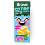 Сок Добрый Яблоки и бананы Activ kid 200мл