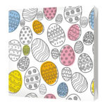 Салфетки трехслойные "Крашенки " 33*33 20шт