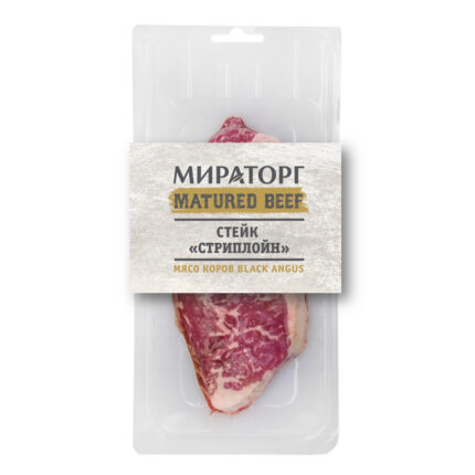 Стейк Мираторг Стриплойн из говядины Matured Beef 200гр