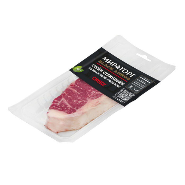 Стейк Рибай Мираторг говяжий Black Angus 320гр — изображение 2
