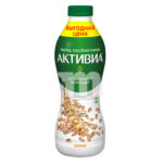 Питьевой йогурт Активиа Злаки 650гр