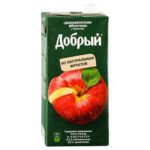 Нектар Добрый Яблочный  с мякотью Деревенские яблочки 50% 2л