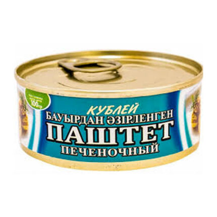 Паштет Кублей печеночный 100гр