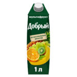 Нектар Добрый Мультифрут (из смеси фруктов) 50% 1л