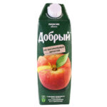 Нектар Добрый Персиково-яблочный 45% 1л