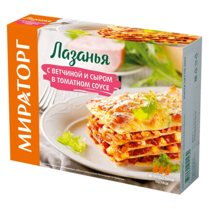 Лазанья с ветчиной в томатном соусе 350гр