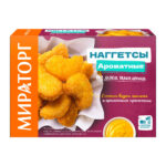 Наггетсы Мираторг из мяса цыпленка Ароматные 250гр