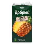 Сок Добрый Ананас и яблоко 45% 2л